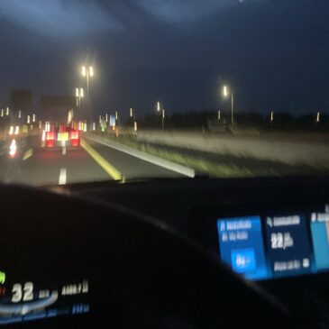 Vandaag wordt de A5 gesloten