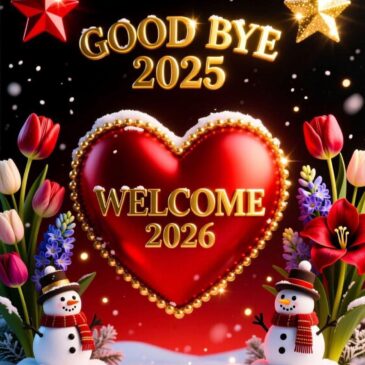 Bye 2025 Welkom 2026